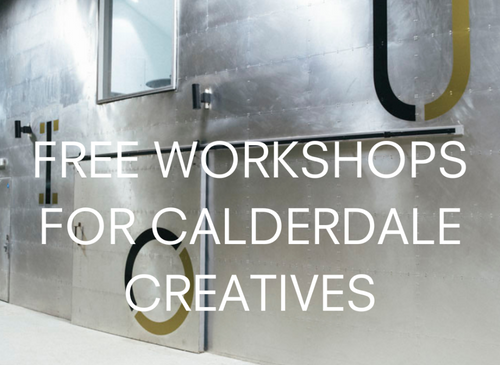 Free Workshops for Calderdale Creatives