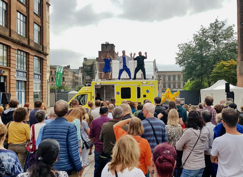 An introduction to Physical Theatre for Outdoor performance 
